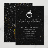 Halloween Drink op heksen Cocktail Vrijgezellenfee Kaart (Voorkant / Achterkant)