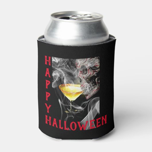 Halloween Drink Skeleton Blikjeskoeler (Blikje Voorkant)