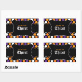Halloween Drink/Treat Labels (Vel)
