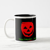 Halloween Drink Tweekleurige Koffiemok (Links)