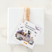 Halloween | Drive-by verjaardagsfeestje dank u Bedankjes Labels (In situ)