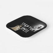 Halloween Driving Candles Papieren Bordje (Gebogen)