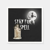 Halloween Driving Candles Servet (Voorkant)