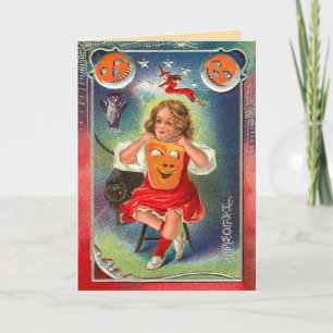 Halloween Dromen van een heks zijn Kaart