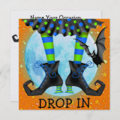 Halloween Drop In - SRF Kaart (Voorkant / Achterkant)