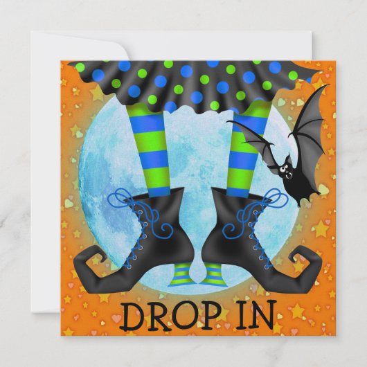 Halloween Drop In - SRF Kaart (Voorkant)