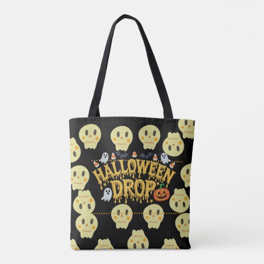 Halloween Drop Tote Bag (Achterkant)