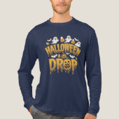 Halloween Drop Tri-Blend Shirt (Voorkant volledig)