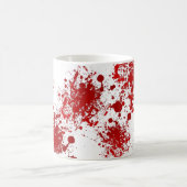 Halloween | Druipend Patroon van de Spletters van Koffiemok (Center)