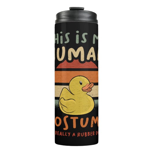 Halloween Duck Thermosbeker (Voorkant)
