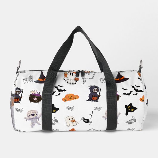 Halloween Duffle Bag Plunjezak (Achterkant)