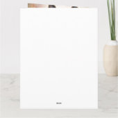 Halloween Duitse Herdershond Met Pompoenen Griezel Kaart (Achterkant)