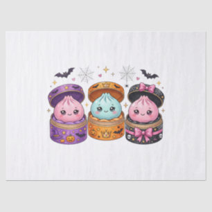 Halloween Dumpling Squishies in Sparkly Mystery Tissuepapier