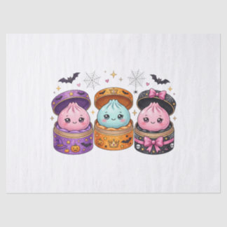 Halloween Dumpling Squishies in Sparkly Mystery Tissuepapier