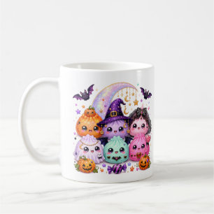 Halloween Dumpling Squishies Virale Kawaii Pompoen Koffiemok