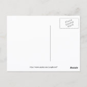 Halloween Dusk met heks Add Photo Lijst Briefkaart (Achterkant)