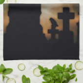 Halloween Dusk Theedoek (Gevouwen)