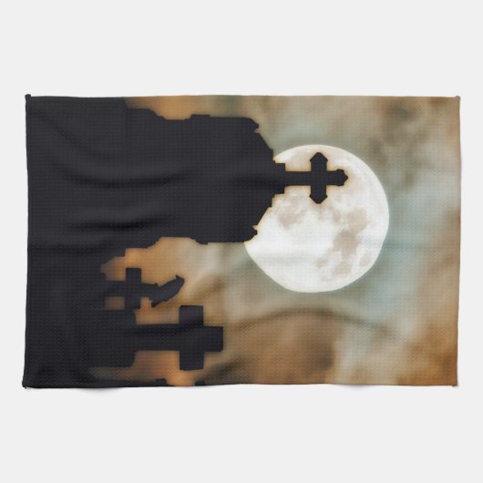 Halloween Dusk Theedoek (Horizontaal)