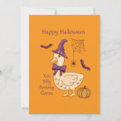 Halloween Dwaze Gans Kaart (Voorkant)