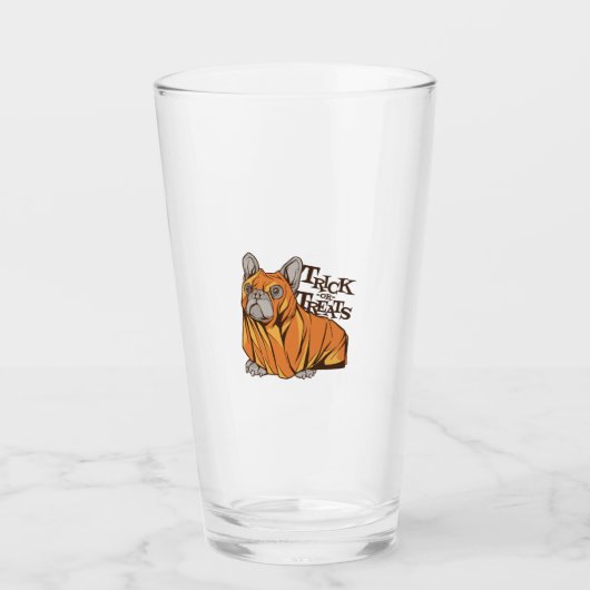 Halloween dweilen glas (Voorkant)