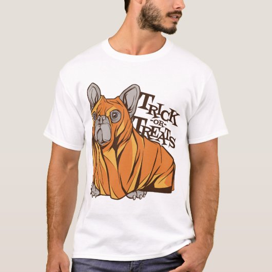 Halloween dweilen t-shirt (Voorkant)