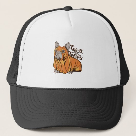 Halloween dweilen trucker pet (Voorkant)