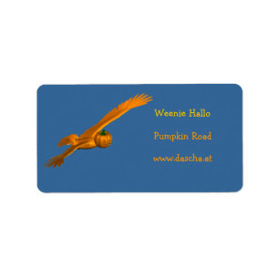 Halloween Eagle Etiket