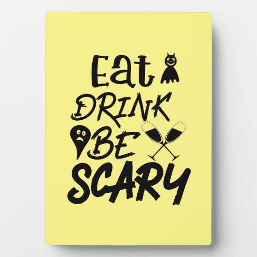 Halloween Eat Drink is eng Fotoplaat (voorkant)