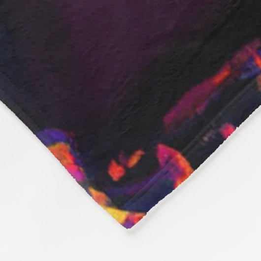 Halloween, Edgar Allen Poe, Raven, Nevermore Fleece Deken (Hoek)