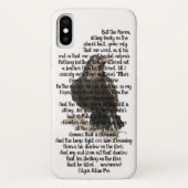 Halloween Edgar Allen Poe Raven Poem Case-Mate iPhone Case (Achterkant)