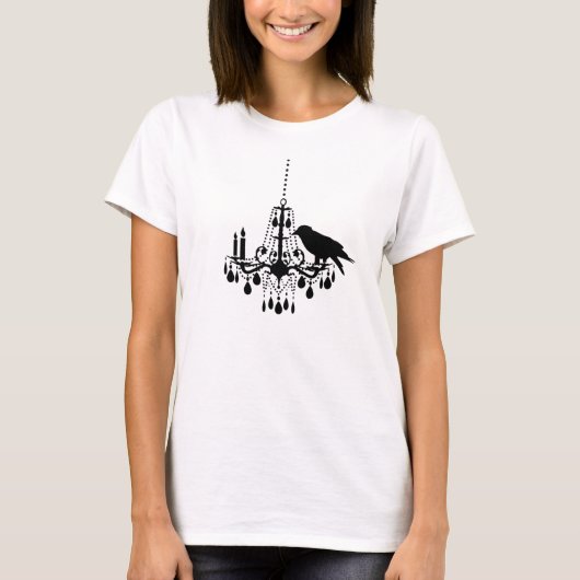 Halloween Edgy Kroonluchter T-Shirt (Voorkant)