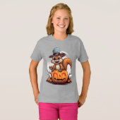 Halloween Eekhoorn T-shirt (Voorkant volledig)