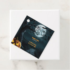 Halloween een beetje spook pompoen Baby shower Bedankjes Labels