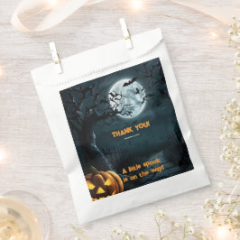 Halloween een beetje spook pompoen Baby shower Bedankzakje