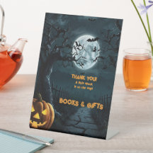 Halloween een beetje spook pompoen Baby shower