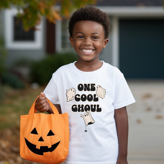 Halloween Een Koele Ghoul T-shirt