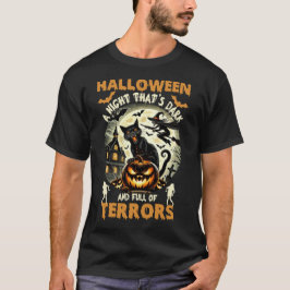 Halloween: een nacht die donker is t-shirt