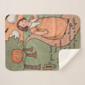  Halloween - Een nacht van angst Sherpa Deken (Voorkant (horizontaal))