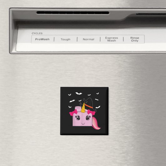 Halloween Eenhoorn Master Builder Blokken Gebouw K Magneet (Insitu (Vaatwasser))