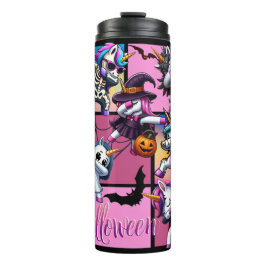 HALLOWEEN EENHOORN SQUAD DABBING PANEL THERMOSBEKER