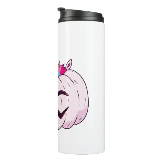 Halloween eenhoorn thermosbeker (Geroteerd rechts)