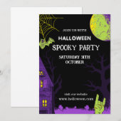 Halloween Eenvoudig Kaart (Voorkant / Achterkant)