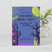 Halloween Eenvoudig Kaart (Staand voorkant)