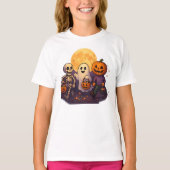 Halloween eenvoudige minimalistische unisex Vrouw T-shirt (Voorkant)