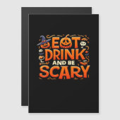 Halloween Eet, Drink En Wees Bang (Voorkant / Achterkant)