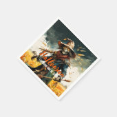 Halloween eet Drink en wees eng vogelverschrikker Servet (Hoek)