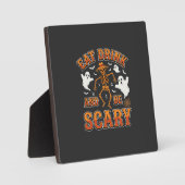 Halloween Eet Drink Wees eng Geest Design_1 Fotoplaat (Voorkant)