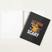 Halloween Eet Drink Wees Eng Geest Ontwerp_1 Planner (Display)