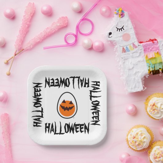 Halloween Egg Paper Bord (Feest)