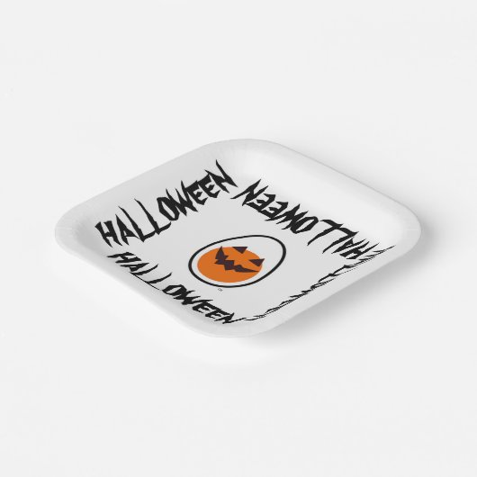Halloween Egg Paper Bord (Gebogen)
